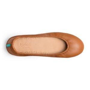 Tieks Women's Brown Leather Flats